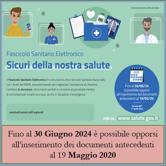 FSE 2.0 Opposizione al recupero del pregresso